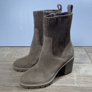 Dolce Vita Marni H2O Boots in TRUFFLE SUEDE Multiple Women's Size 10 NEW classy